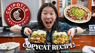 Lets make COPYCAT Chipotle burrito Bowls together TASTES THE SAME [upl. by Yasmin840]