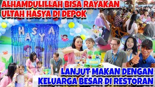 ULANG TAHUN DI DEPOK HEBOH DAN SERU SEMUA KUMPUL [upl. by Kcyrred]