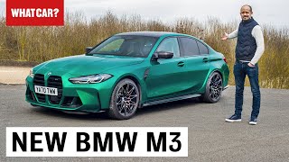 New BMW M3 2021 review – 060 test lap time amp FULL driving impressions  What Car [upl. by Quigley]