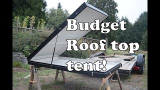 DIY Roof top tent Build Part 2 [upl. by Brnaby153]