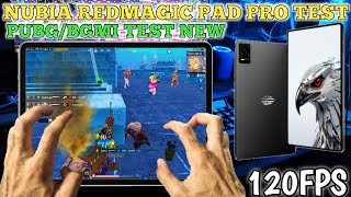 REDMAGIC PAD 2023 PUBG TEST🥵REAL 120FPS Of REDMAGIC PAD IN 2023🔥NUBIA REDMAGIC PAD PUBGBGMI TEST🥰 [upl. by Asenab]