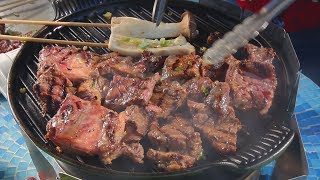 Korean Traditional Galbi BBQ Grilled Beef Short Ribs 갈비구이 [upl. by Iegres644]