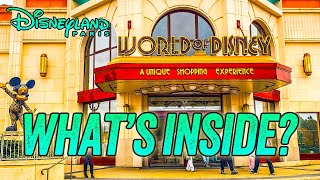 Full Shop Tour World of Disney Disneyland Paris [upl. by Ellissa]