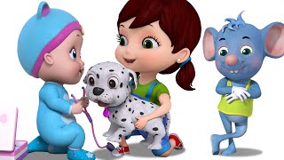 Johny Johny Yes Papa  Brother and Sister Ep  01  Little Johnny New Cartoon Show  Infobells [upl. by Ime]