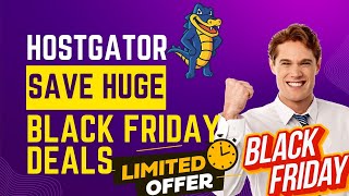 Save Big with HostGator Cyber Monday 2024 Black Friday Sale Discount  HUGE DISCOUNT deal [upl. by Akinom]