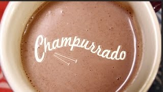 Champurrado Mexican Hot Chocolate  Thirsty For [upl. by Aivlis]