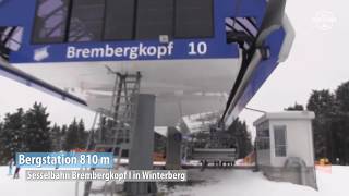 Sesselbahn Brembergkopf 1 in Winterberg [upl. by Ellennoj994]