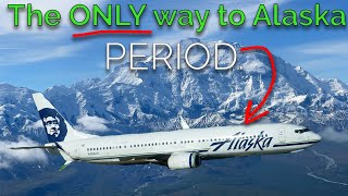 Alaska Airlines First Class to Alaska [upl. by Nired77]