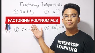 How to Factor Out Polynomials using GCF [upl. by Daly]