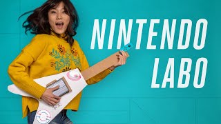 Nintendo Labo build and code your own instruments [upl. by Ahtibbat]