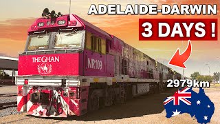 🇦🇺1920 Australias Longest Luxury Sleeper Train  The Ghan Adelaide→Alice Springs [upl. by Knah]