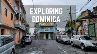 A walk through Roseau Dominica with a visit to the museum [upl. by Pavia]