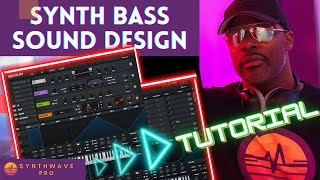 How to Make a Synth Wave Bass Preset  Tutorial SynthwaveProcom [upl. by Irish]