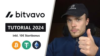 Bitvavo Tutorial 2024 ✅ Anmelden Verifizieren Geld einzahlen amp auszahlen Krypto Trading — Deutsch [upl. by Aserahs]