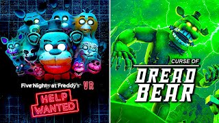 FNAF VR Help Wanted amp Curse of Dreadbear DLC  Full Game Walkthrough  No Commentary [upl. by Htieh305]