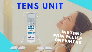 How to Use EasyHome TENS Therapy Unit for Pain Management  Model EHE009 [upl. by Niles]