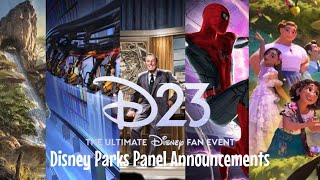 D23 Expo 2024 Disney Parks Panel Announcements [upl. by Murrah]