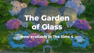 I redesigned Magnolia Park in the Sims 4 The Garden of Glass🌹A Love Story [upl. by Hance193]