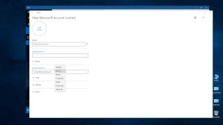 Windows 10 mail application add contact [upl. by Brandi]