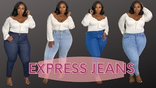 Express Jeans for Curvy Women  Size 14 [upl. by Haase545]