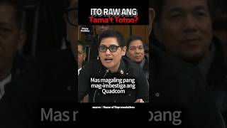 ITO RAW ANG TAMA’T TOTOO Duterte EJK QuadCom [upl. by Peterman]