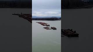 TOP OF PORT MANN BRIDGE beautifulbritishcolumbia [upl. by Yenal]