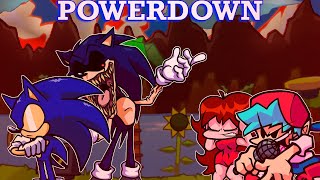 FNF  Powerdown but Sonicexe 2011 sings it [upl. by Kendell]