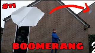 The BOOMERANG papieren vliegtuigjes vouwen 11 [upl. by Wahkuna]