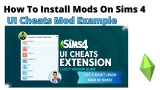 How To Install UI Cheats Mod For Sims 4  2024 [upl. by Eelah]