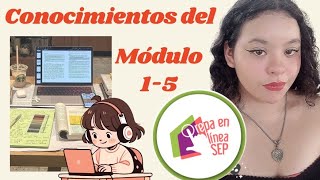 Aprendizajes del módulo 15 en Prepa en Línea SEP [upl. by Ayanad]