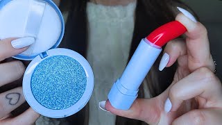 asmr doing your makeup with fake products 💄 [upl. by Nidnerb195]