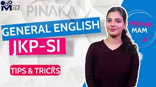 BASIC GENERAL ENGLISH for JKP SI 2025  TIPS AND TRICKS  Mindwinquot [upl. by Liddy]