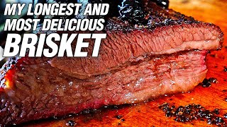 How To Dry Age Brisket At Home  Big Green Egg Brisket [upl. by Ynamrej]