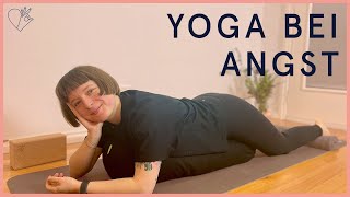 Restorative Yoga bei Angst amp Unruhe  Nervensystem runterfahren amp Entspannung finden [upl. by Guido72]