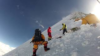 Atanas SkatovDhaulagiri expedition Camp 3 7200m15052016Атанас Скатов Експедиция Дхаулагири [upl. by Quinn]