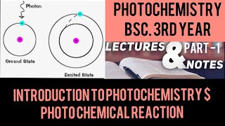 Introduction to photochemistry amp photochemical reaction [upl. by Ahsirtal]