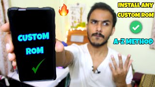 How To Install Custom ROM in Any Phone🔥StepByStep Method  How To Install Custom ROM Hindi [upl. by Kiker]