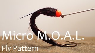 Micro MOAL Leech Fly Pattern [upl. by Redliw]