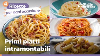 4 PRIMI PIATTI INTRAMONTABILI – I grandi classici della nostra cucina 😍🥰🍴 [upl. by Aham]