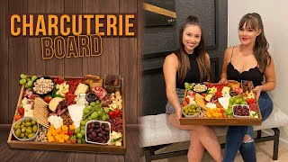 How to Make a Beautiful Charcuterie Board 🧀🥩🍇 [upl. by Jacey]