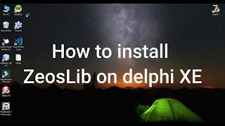 How to install ZeosLib on delphi XE [upl. by Minda639]