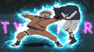 naruto vs sasuke first fight twixtor clips for editing with rsmb [upl. by Niarda]