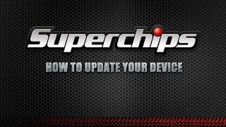 How To Update Your Superchips Device [upl. by Rape]