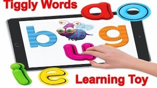 Tiggly Words Interactive Learning Toy for Kids 48 by Tiggly [upl. by Piers]