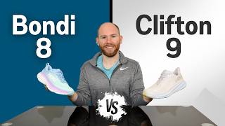 Hoka Clifton 9 vs Bondi 8 Review by a Foot Specialist [upl. by Newel]