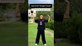 Improve the “Dowager’s Hump”exercise the necktaichi practicemeridianexercise healthshoulders [upl. by Aimik970]