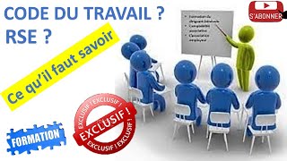 code du travail RSE [upl. by Eade]