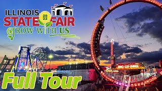 The 2022 Illinois State Fair  Full Tour [upl. by Reinal]