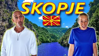 Skopje 🇲🇰 A Better Alternative to Western Europe Travel [upl. by Colp74]