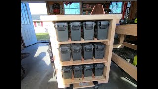 You WONT Believe What I BUILT With Harbor Freight AMMO Cans DIY Portable Parts Cart Part 2 [upl. by Butcher]